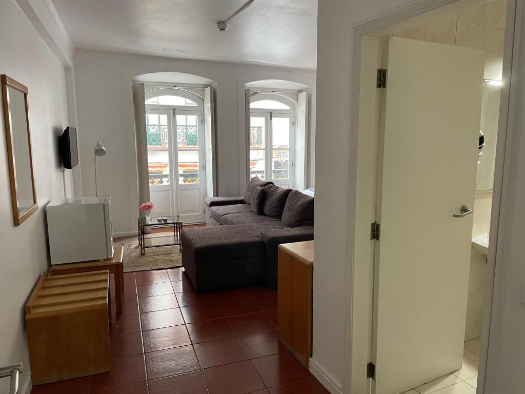 Posezení v ubytování Hotel Ilha
