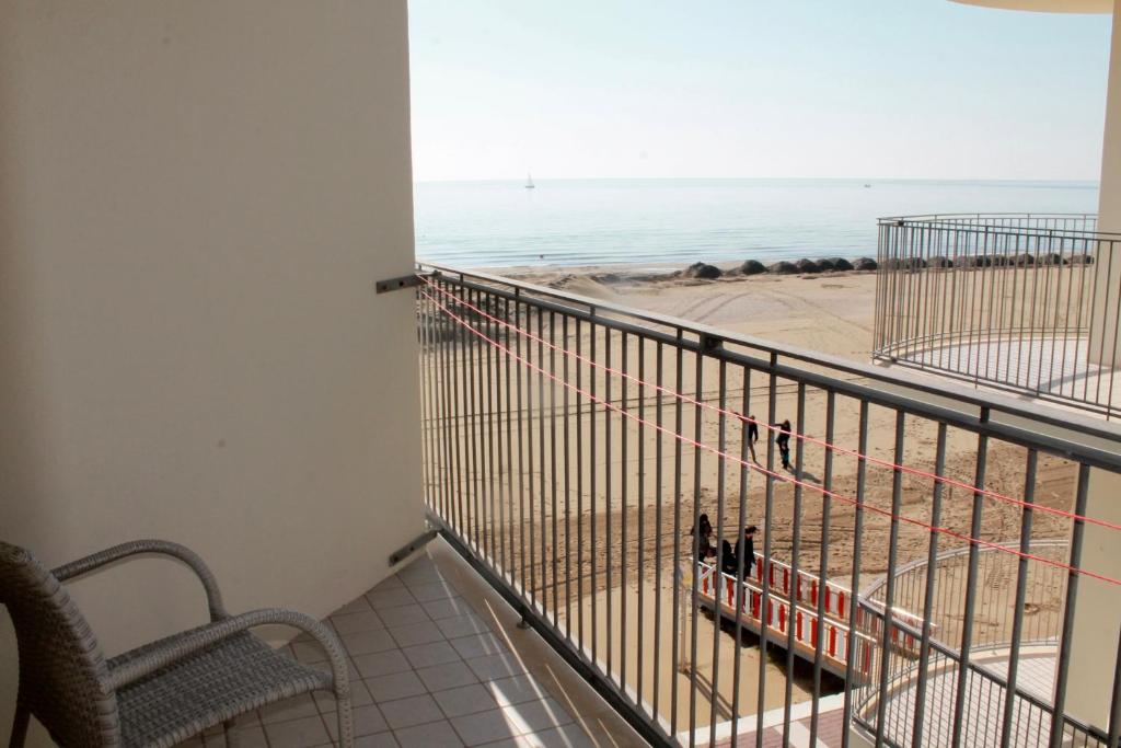 Balkón nebo terasa v ubytování Hotel Vienna