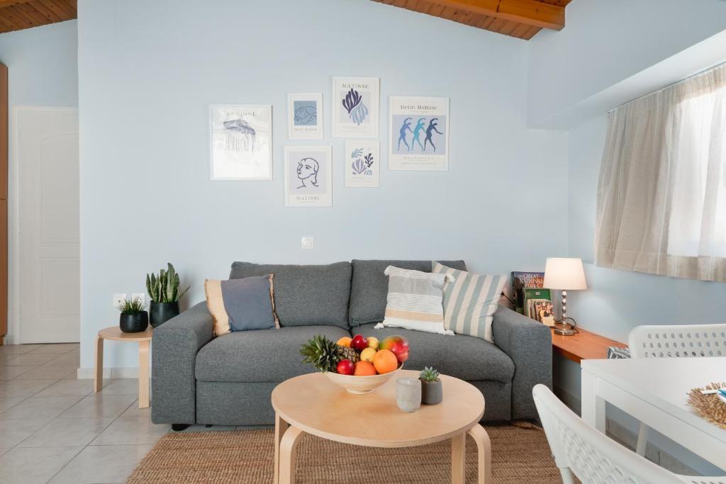 Posedenie v ubytovaní SAGE lovely loft in the heart of Rethymno
