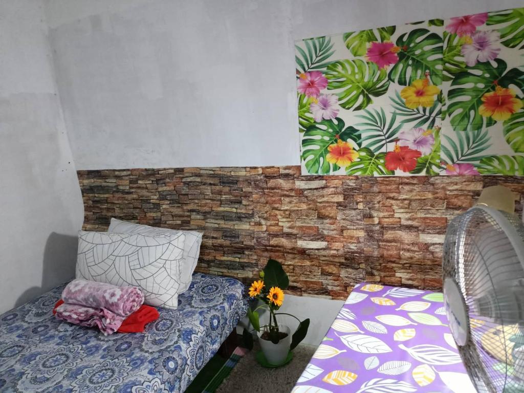 Postel nebo postele na pokoji v ubytování Maraño's Home