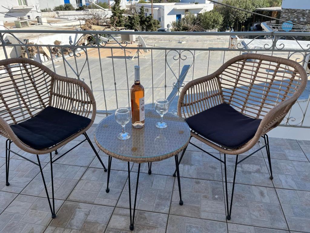 Balkón nebo terasa v ubytování Hotel Chrisoula
