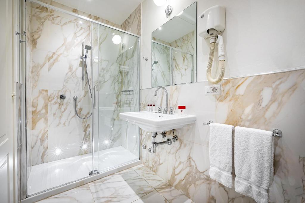 Koupelna v ubytování Hotel Emma Small Luxury Hotel