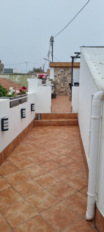 Balkón nebo terasa v ubytování Santiago del Teide Room