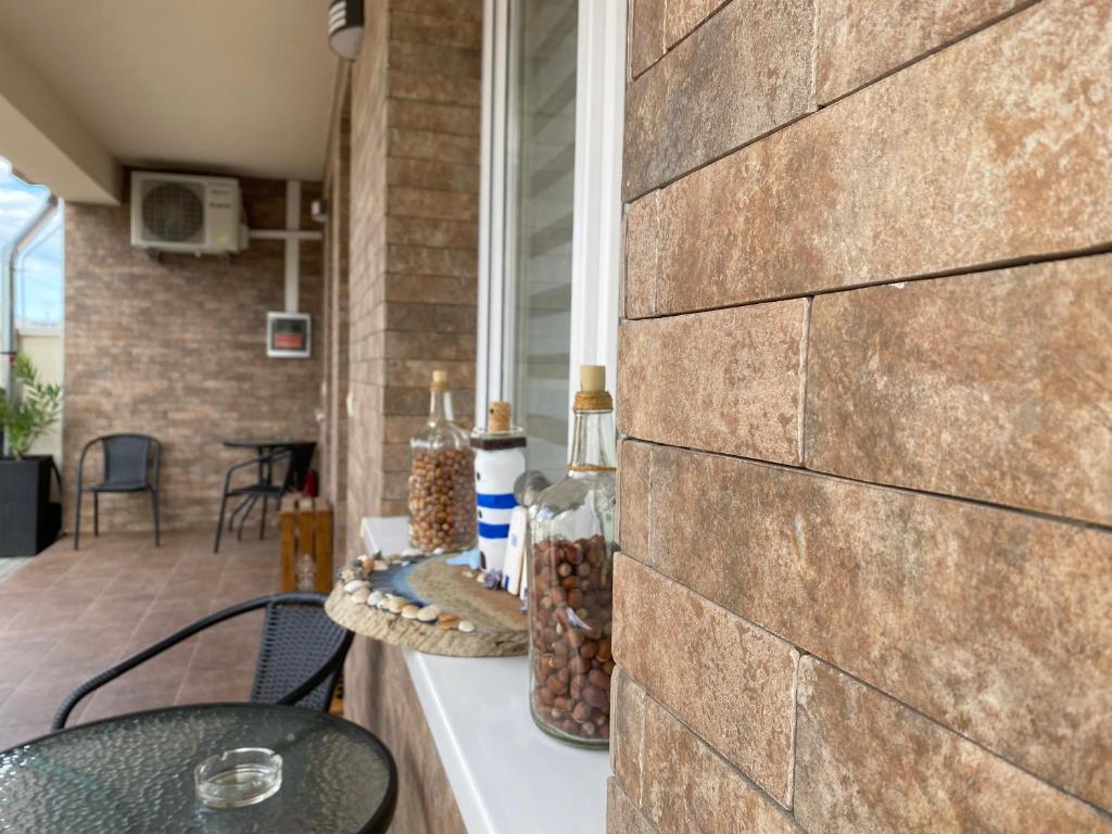 Balkón nebo terasa v ubytování VÁR-LAK Apartman