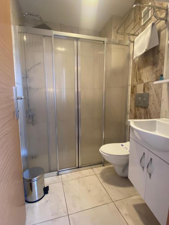 Koupelna v ubytování Zeyn Otel Istanbul