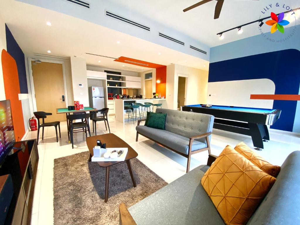 Lily and Loft Icon Residenz Petaling Jaya Pool Table/Karaoke