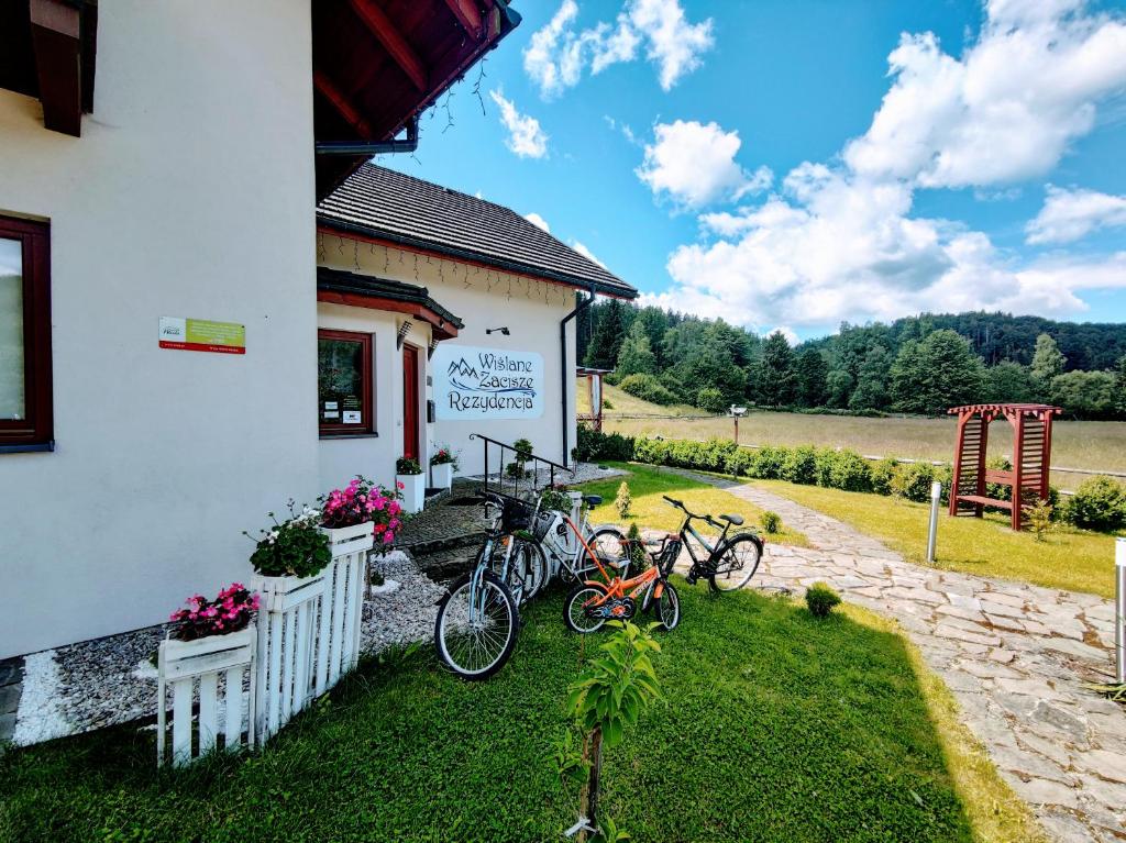 Jízda na kole v ubytování Rezydencja Wiślane Zacisze nebo okolí