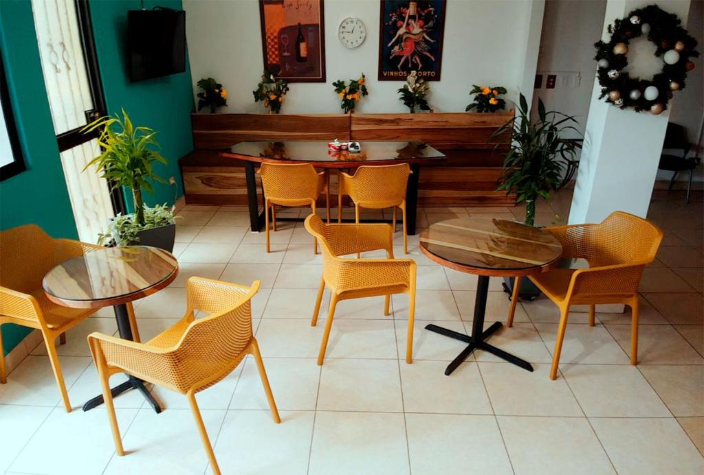 Posezení v ubytování Trebol Amarillo Bed & Breakfast