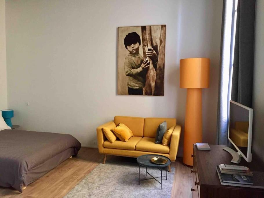 Część wypoczynkowa w obiekcie Studio Anna centre historique Bordeaux St Pierre