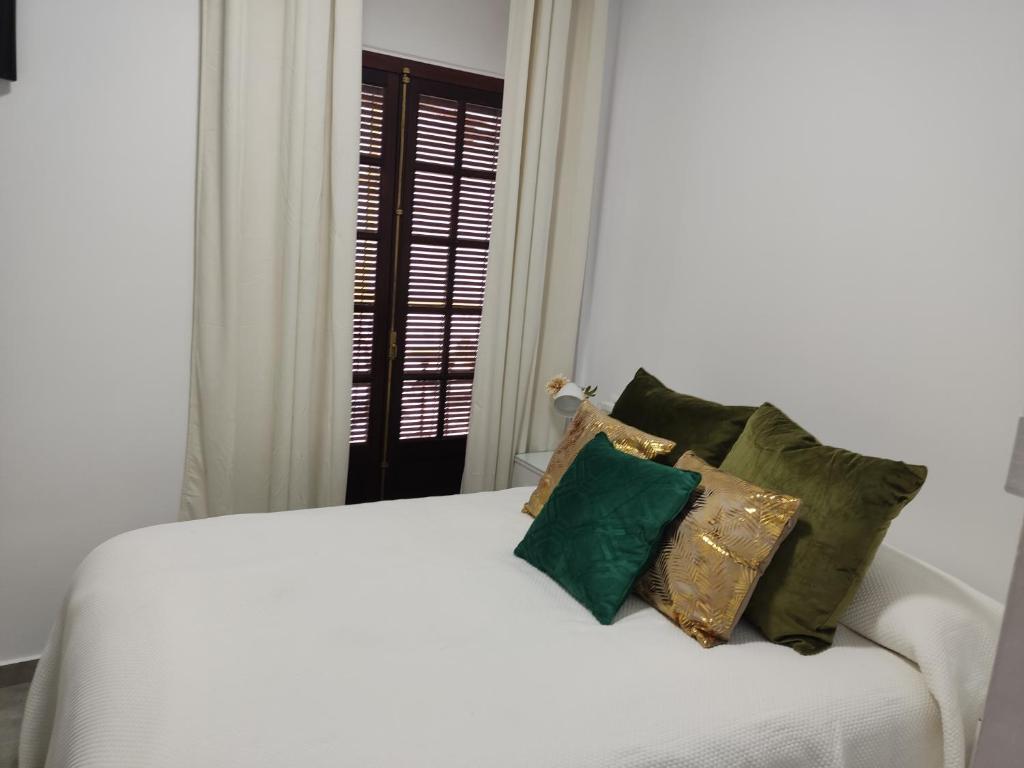 Postel nebo postele na pokoji v ubytování Apartamentos BARBAS