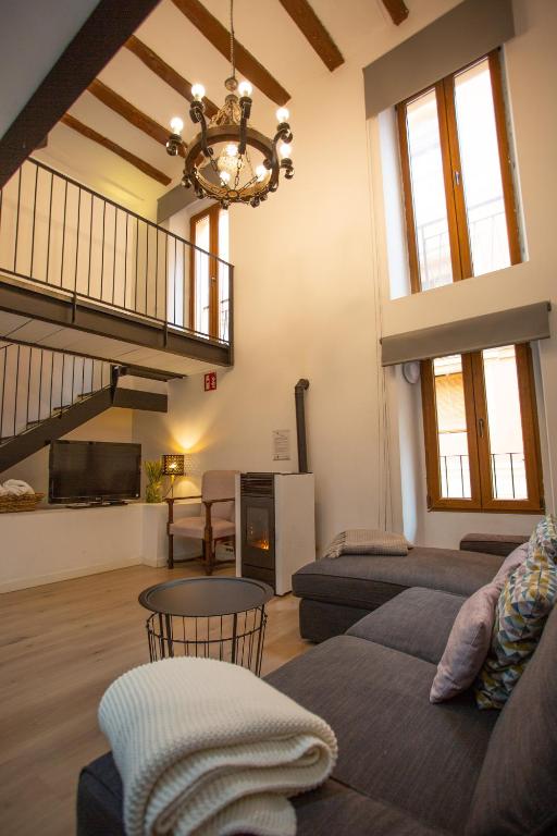 A seating area at Casa Severina