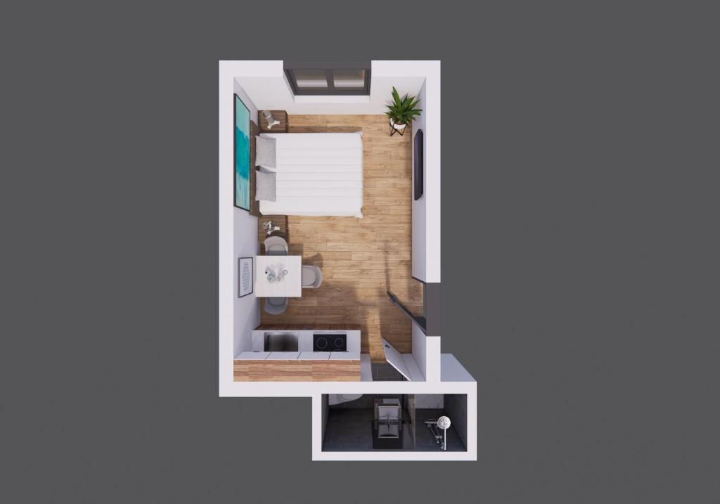 Gerður Apartments - Studio Apartment