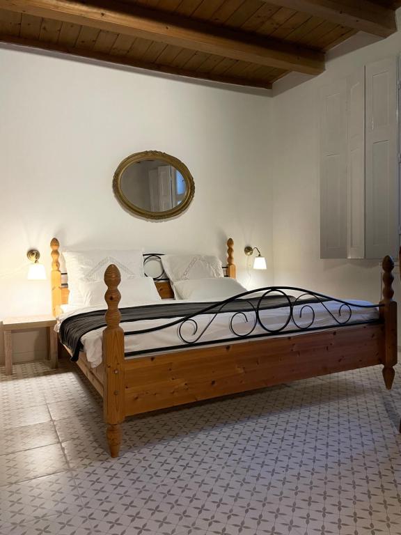Postel nebo postele na pokoji v ubytování Apartmány Modrý Dom