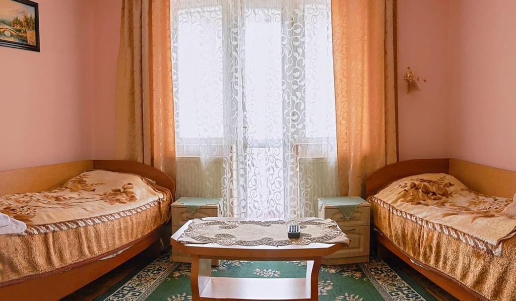 Krevet ili kreveti u jedinici u okviru objekta Villa Yaryna