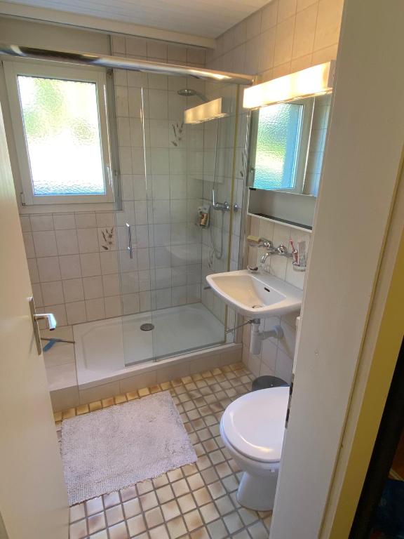 Bagno di Apartment Arvenbüel-Flüügespitz