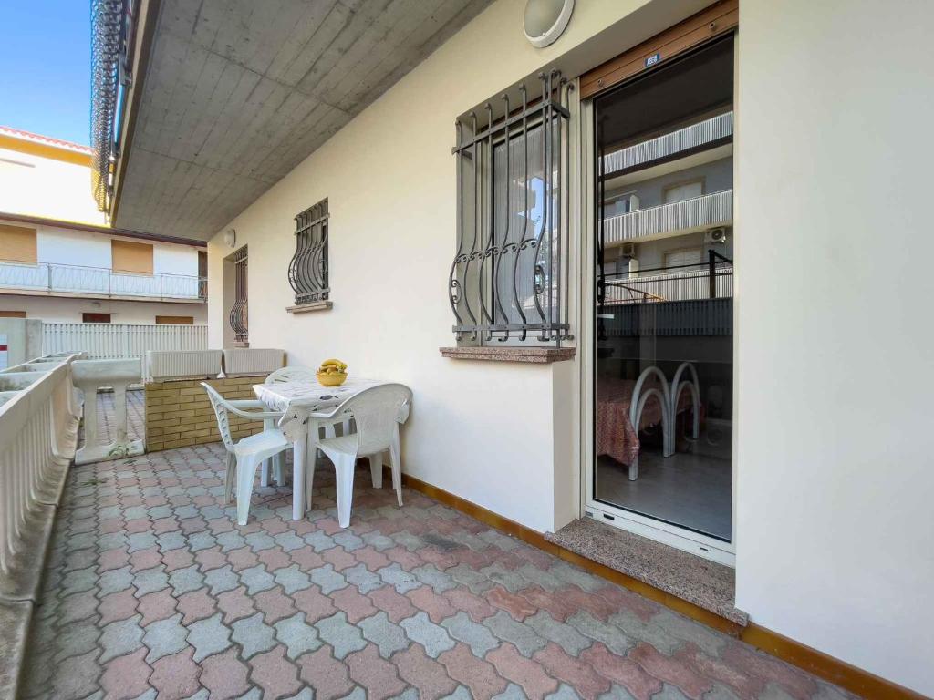 Balkon lub taras w obiekcie Apartments in Lignano 21774