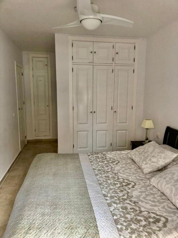 Łóżko lub łóżka w pokoju w obiekcie Apartment Costa del Sol, Manilva, Duquesa