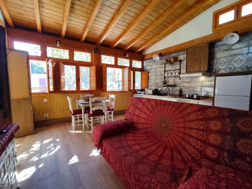 Kuchyň nebo kuchyňský kout v ubytování Apartamento El Grifo