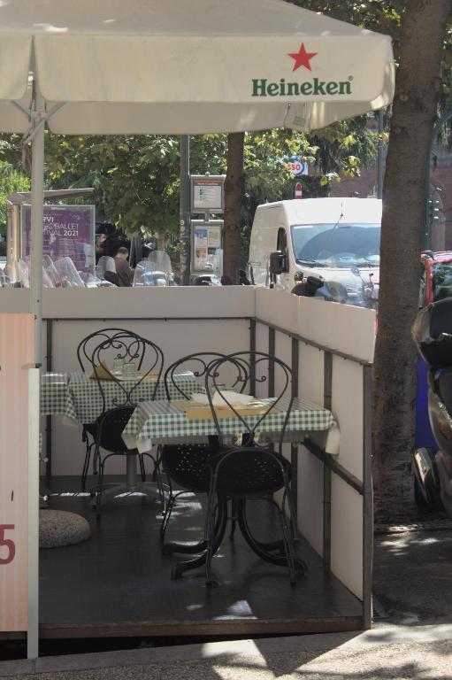 Restaurace v ubytování a due passi dal centro