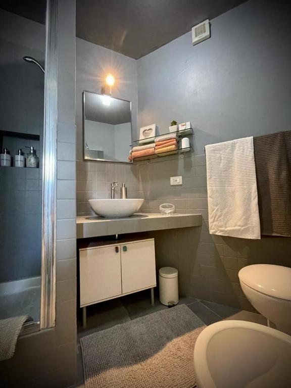 A bathroom at Casetta