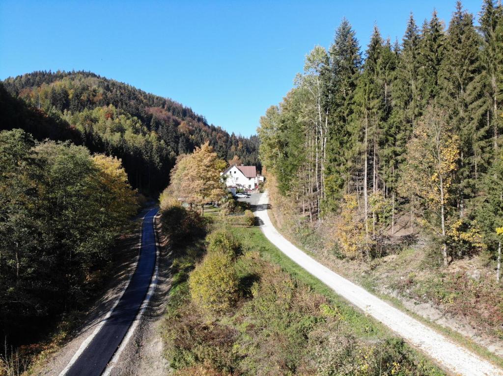 Příroda nedaleko penzionu