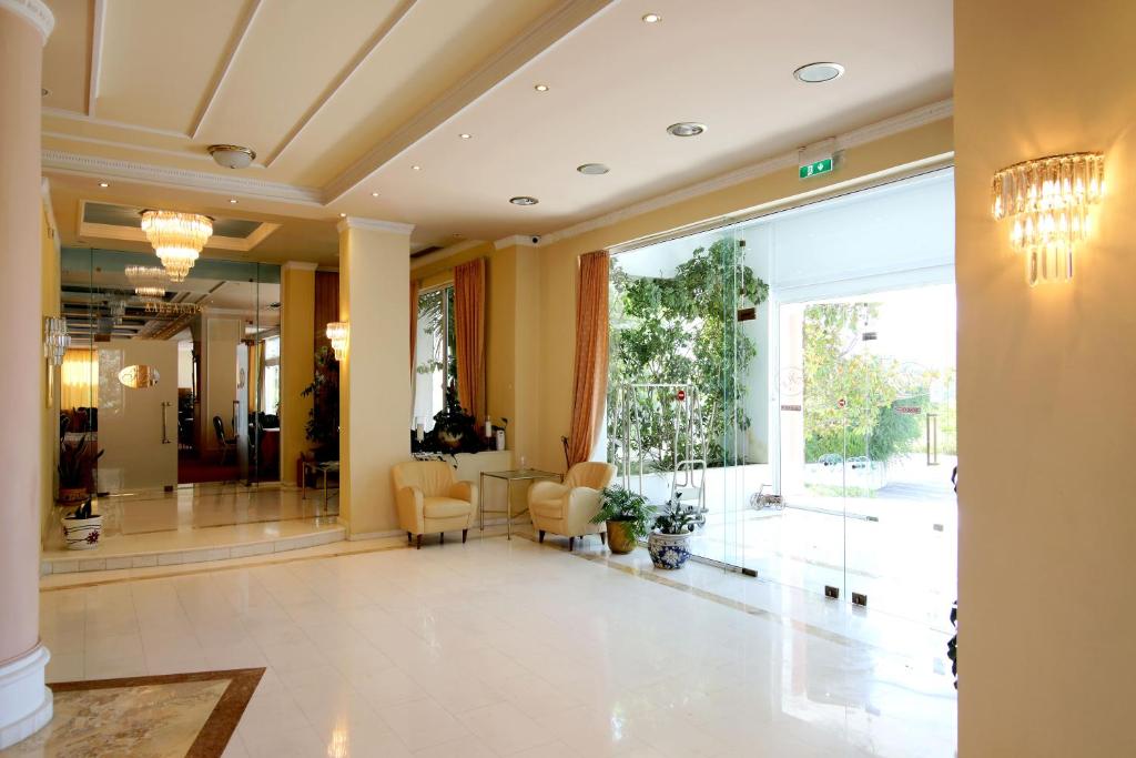 Posezení v ubytování Hotel Philippos Livadeia