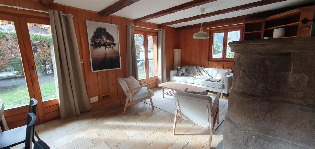 Posezení v ubytování Chalet, Bagnes, Suisse