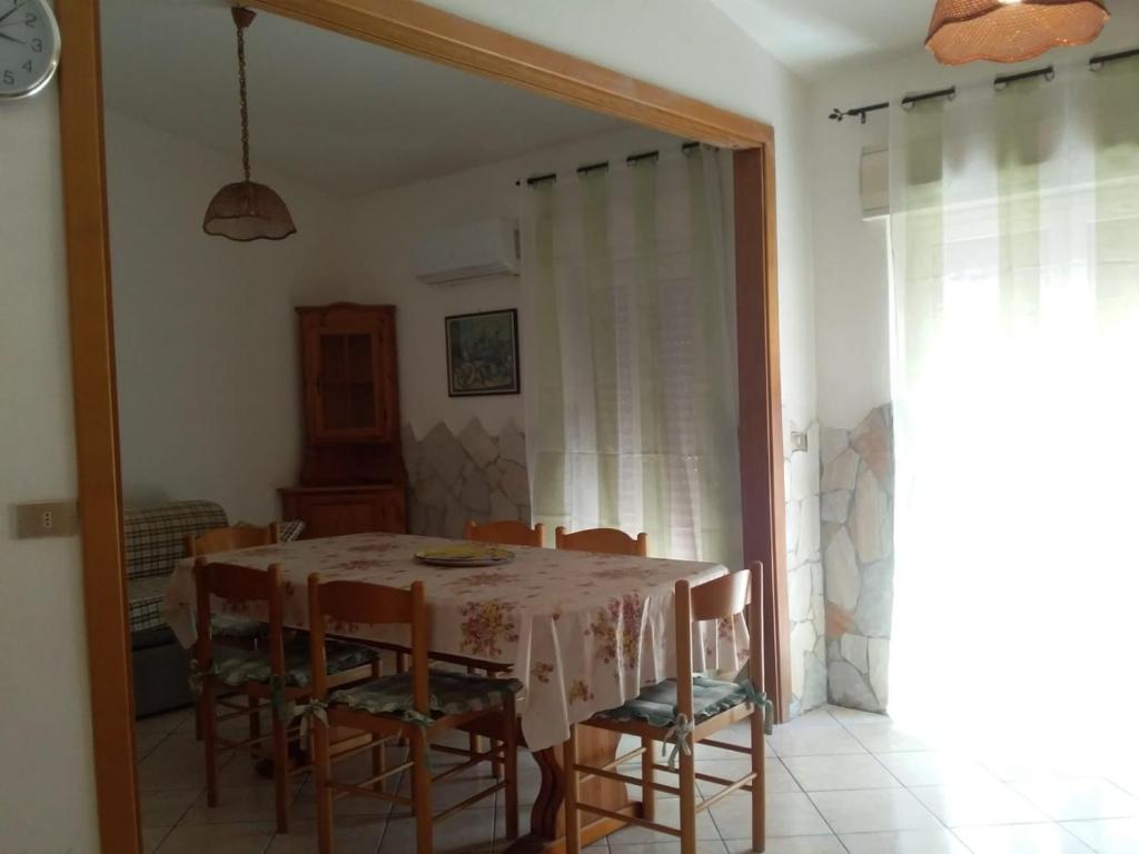 Posezení v ubytování Casa di Rosa