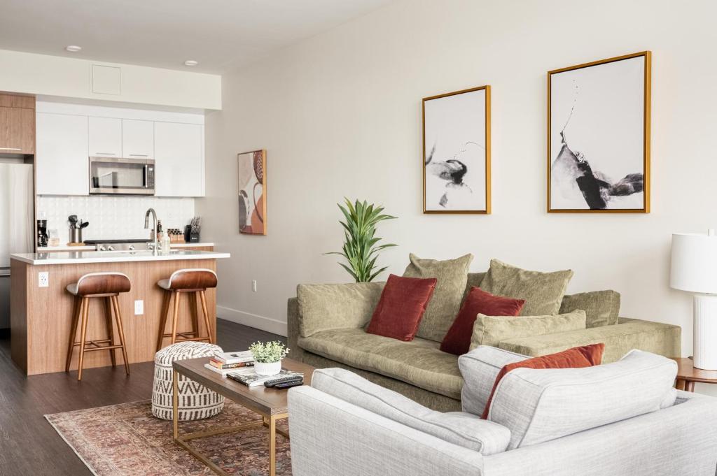 Η κουζίνα ή μικρή κουζίνα στο Modern Lifestyle - City View - Pet-Friendly - Zuni