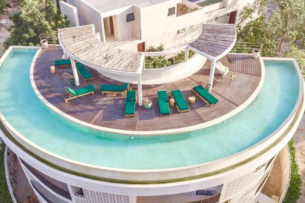 New studio apartment in Tanik Tulum with private pool and rooftop