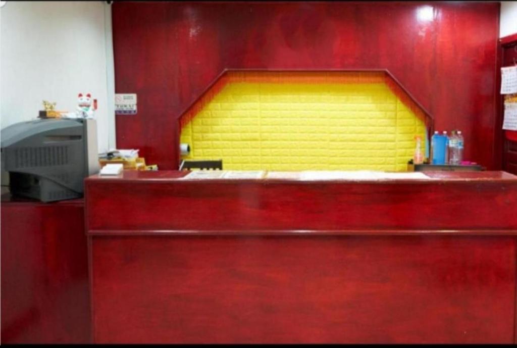 Kuchyň nebo kuchyňský kout v ubytování Plaza Inn