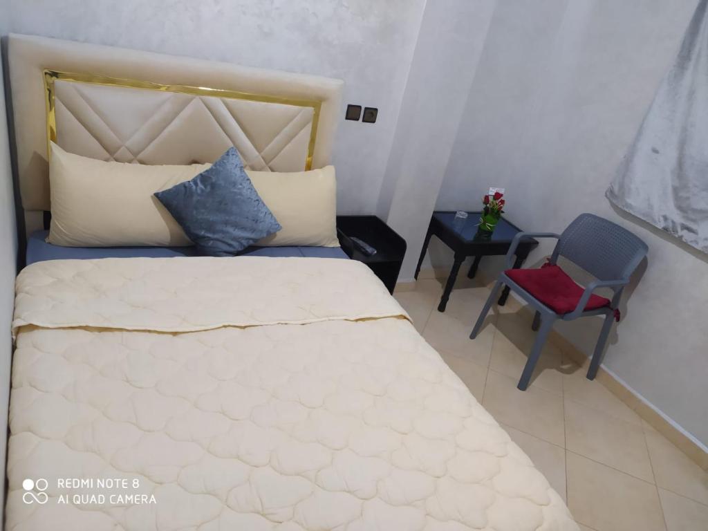 Postel nebo postele na pokoji v ubytování Hotel La coline