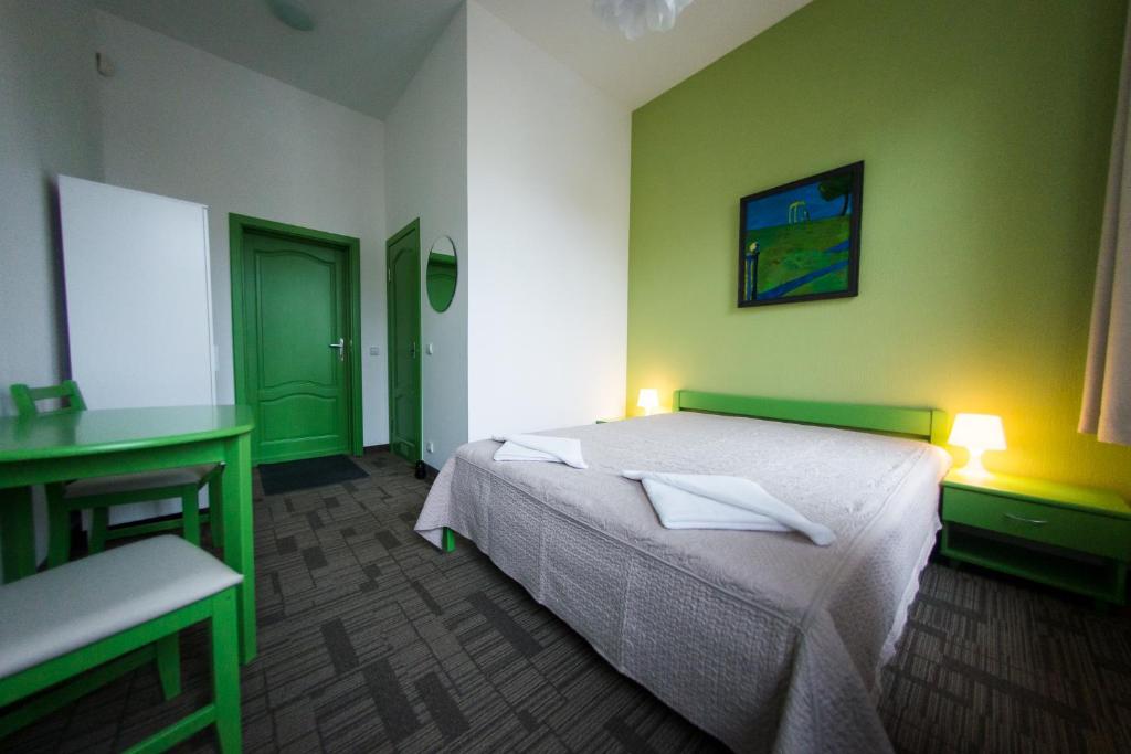 Postel nebo postele na pokoji v ubytování Moja Accommodation