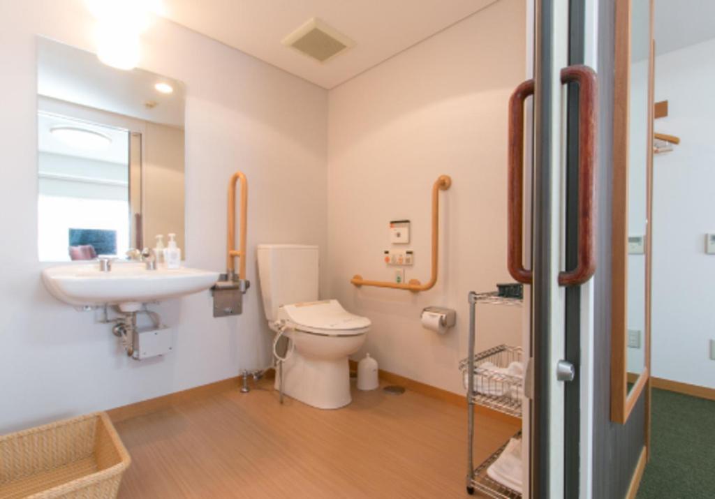 Koupelna v ubytování Hotel Shinanoji