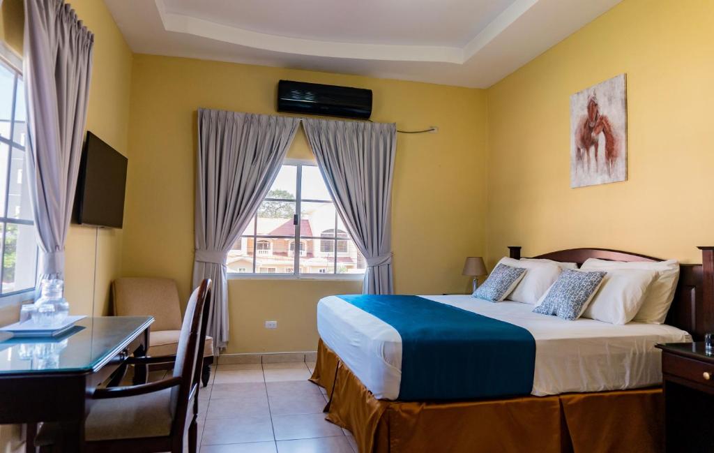 Postel nebo postele na pokoji v ubytování Art Hotel Boutique