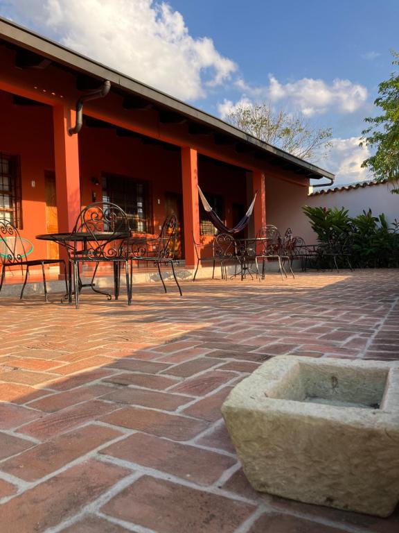 Budova, kde se bed and breakfast nachází