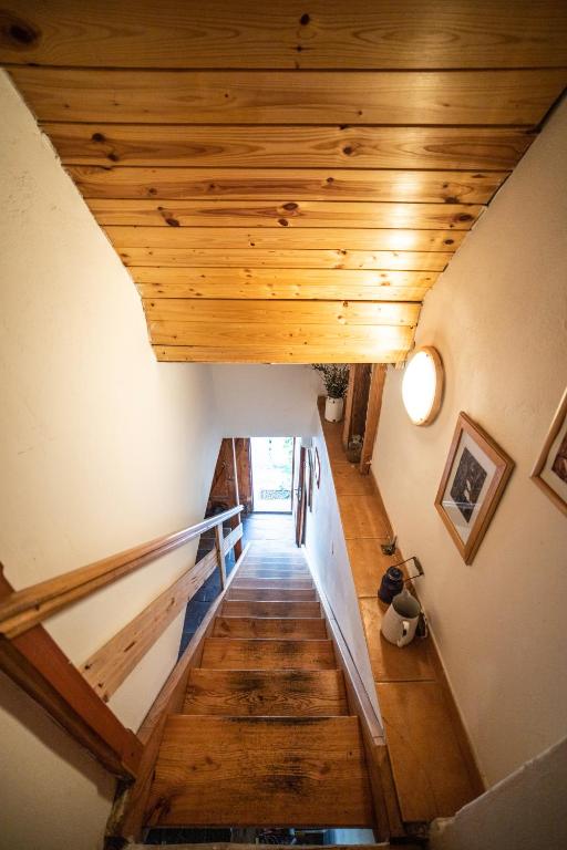 Postel nebo postele na pokoji v ubytování Vinný Sklep U Terezy a Jakuba