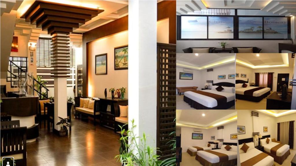 Posezení v ubytování Chateau De Boracay