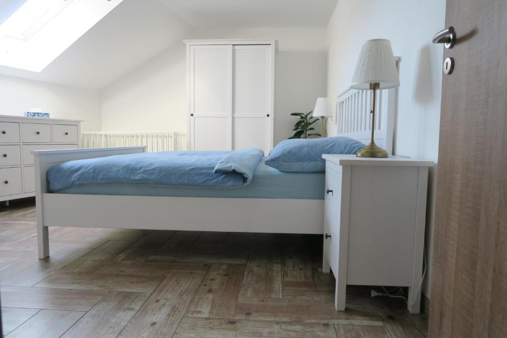Postel nebo postele na pokoji v ubytování Apartmán U Josefa