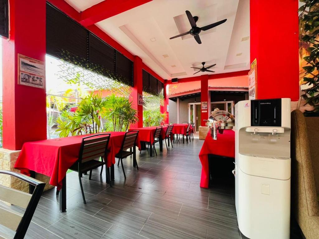 Restaurace v ubytování Villa Abadi Resort