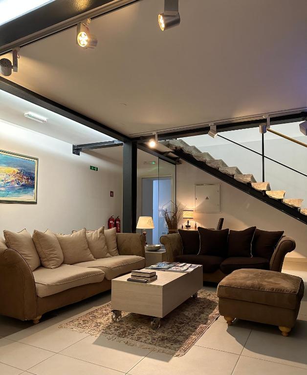 Posezení v ubytování VENEZIANA Boutique Hotel Superior