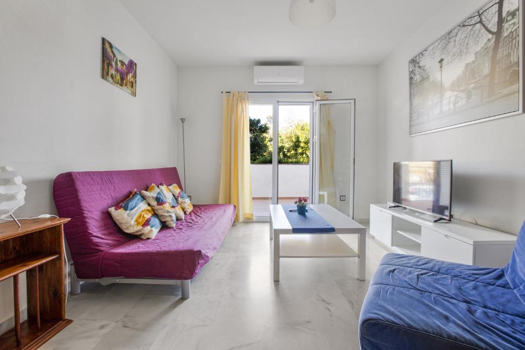 Posedenie v ubytovaní Ayma Apartamento Lauro Golf 12