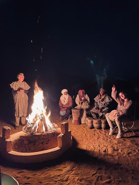 Hosté ubytování Tinfou desert camp