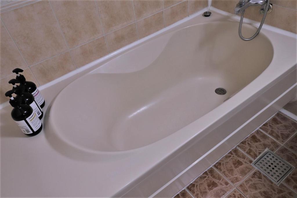 Koupelna v ubytování Hani Motel