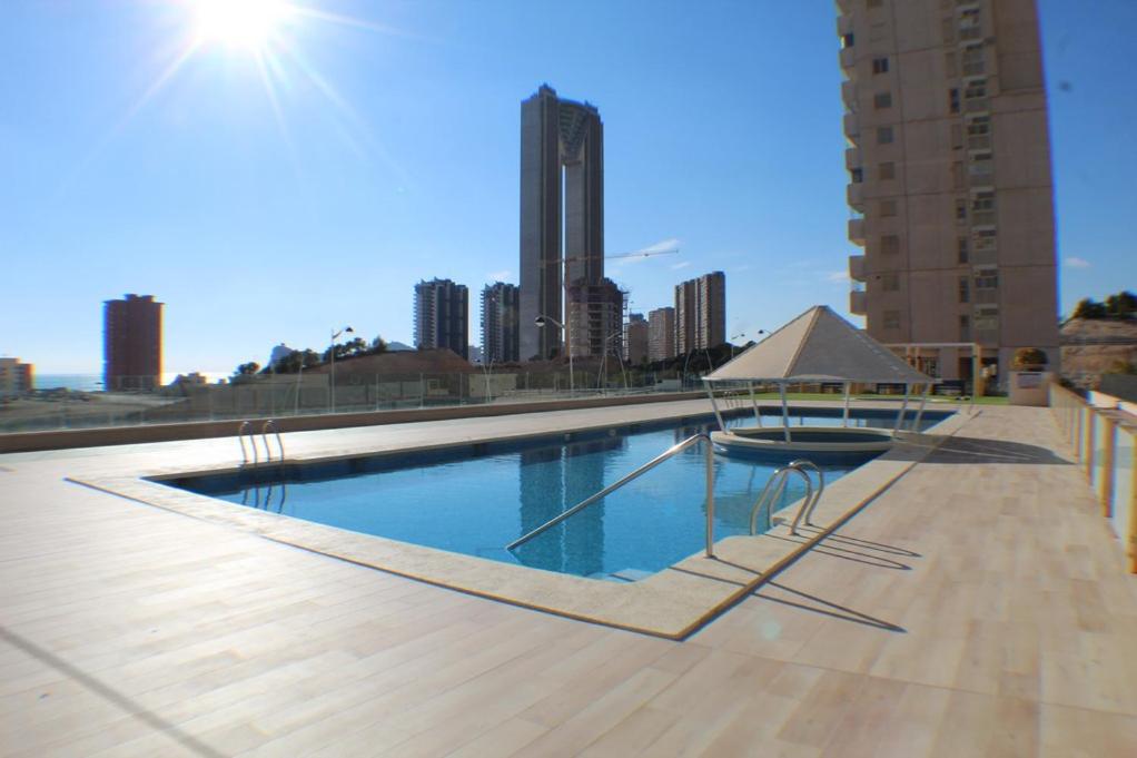 Bazén v ubytování ISLAMAR lll 19-B Poniente Beach nebo v jeho okolí
