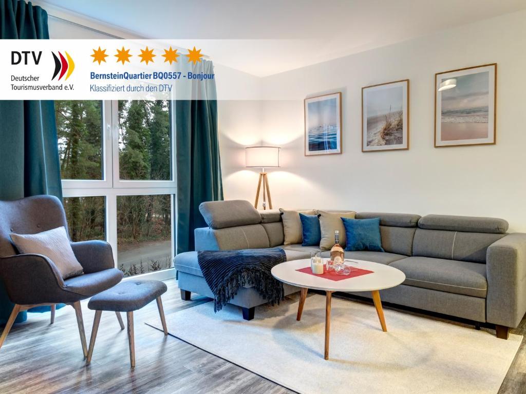 Khu vực ghế ngồi tại Bernsteinquartier BQ0557 - Bonjour