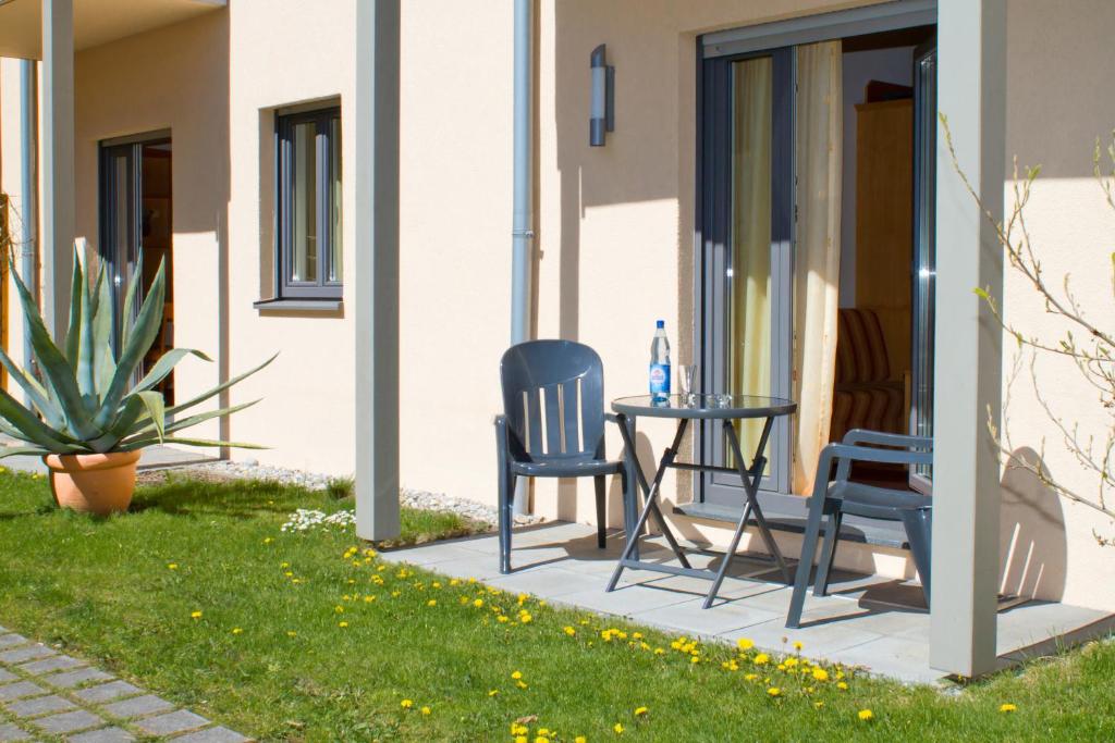 Patio nebo venkovní prostory v ubytování Schweigerhof