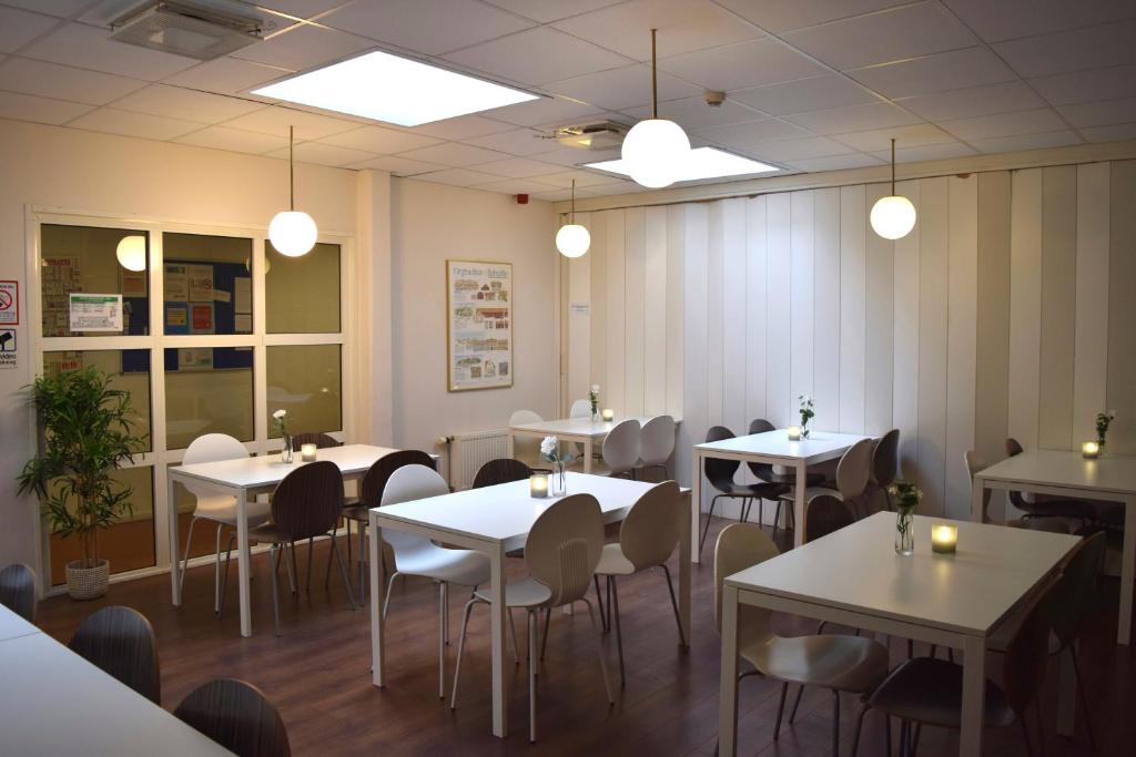 Restaurace v ubytování Göteborg Hostel