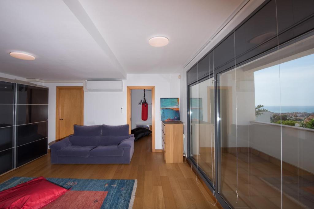 Posezení v ubytování R144 Villa Sea view for 6 people