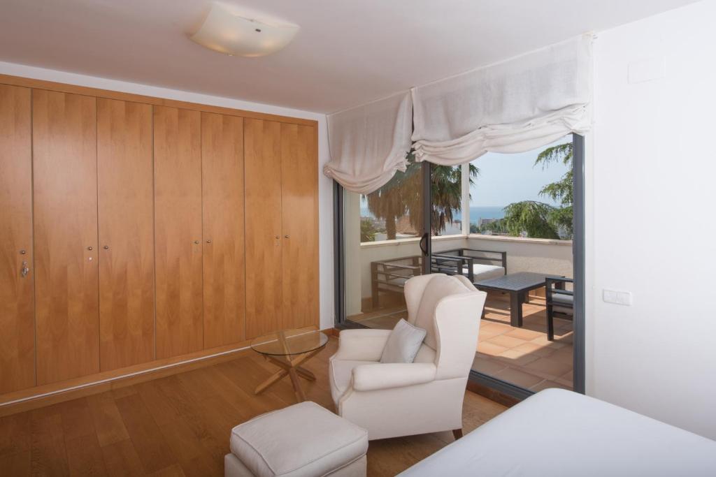 Posezení v ubytování R144 Villa Sea view for 6 people